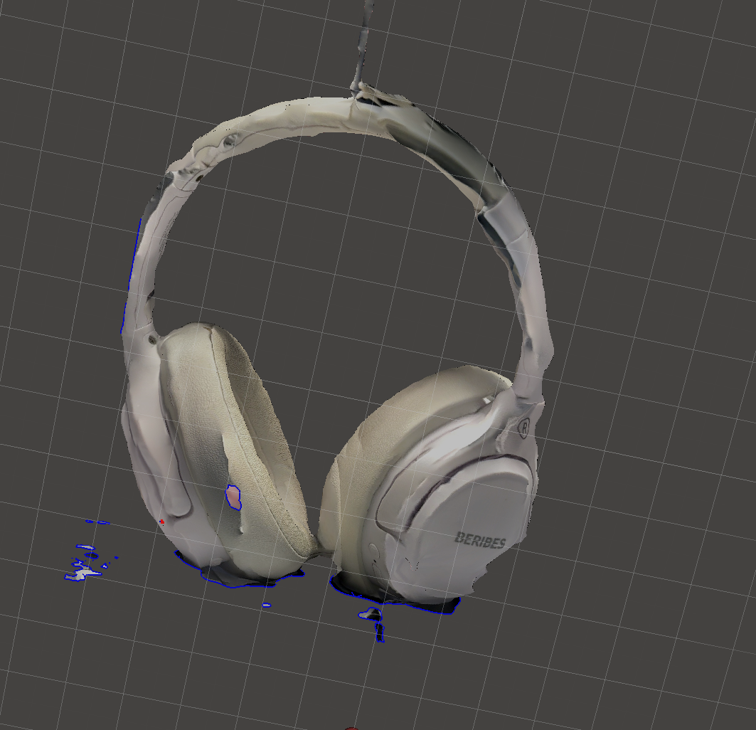 Back view of object in Meshmixer